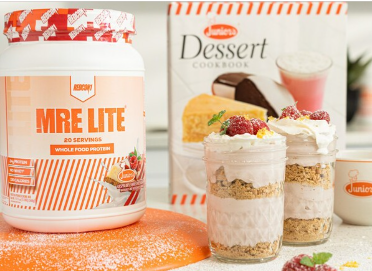 REDCON1 AND LEGENDARY JUNIOR'S CHEESECAKE PARTNER TO OFFER DELICIOUS CHEESECAKE-INSPIRED PROTEIN POWDER