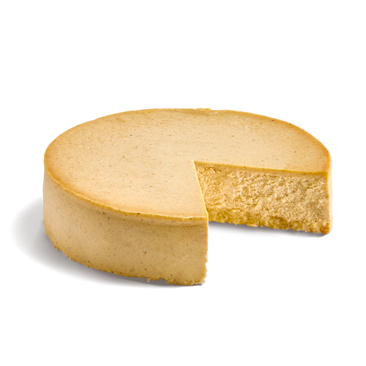 Dip your knife in hot water before cutting.