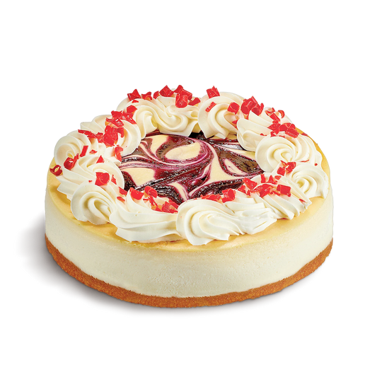 White Chocolate Blueberry Cheesecake