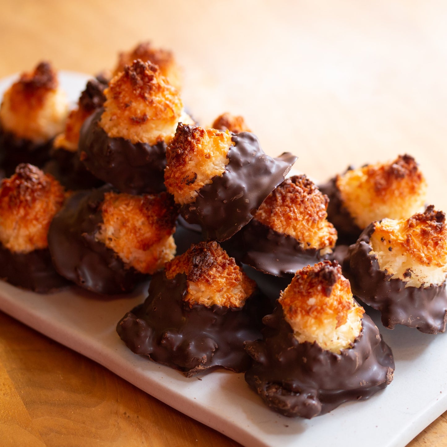 Chocolate Coconut Macaroons