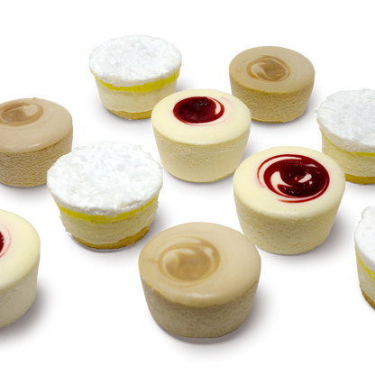 Junior's (18) 4oz Summer Mini Cheesecake Assortment