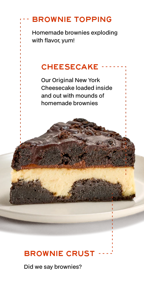Cheesecake Exploding Brownie Explosion Cheesecake – Junior's Cheesecake