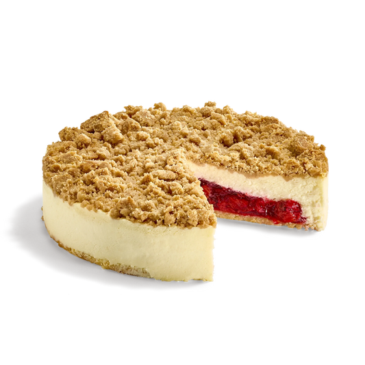 Cherry Crumb Cheesecake