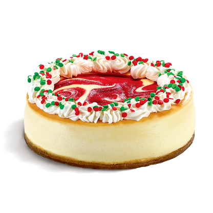 Special Edition Strawberry Christmas Cheesecake