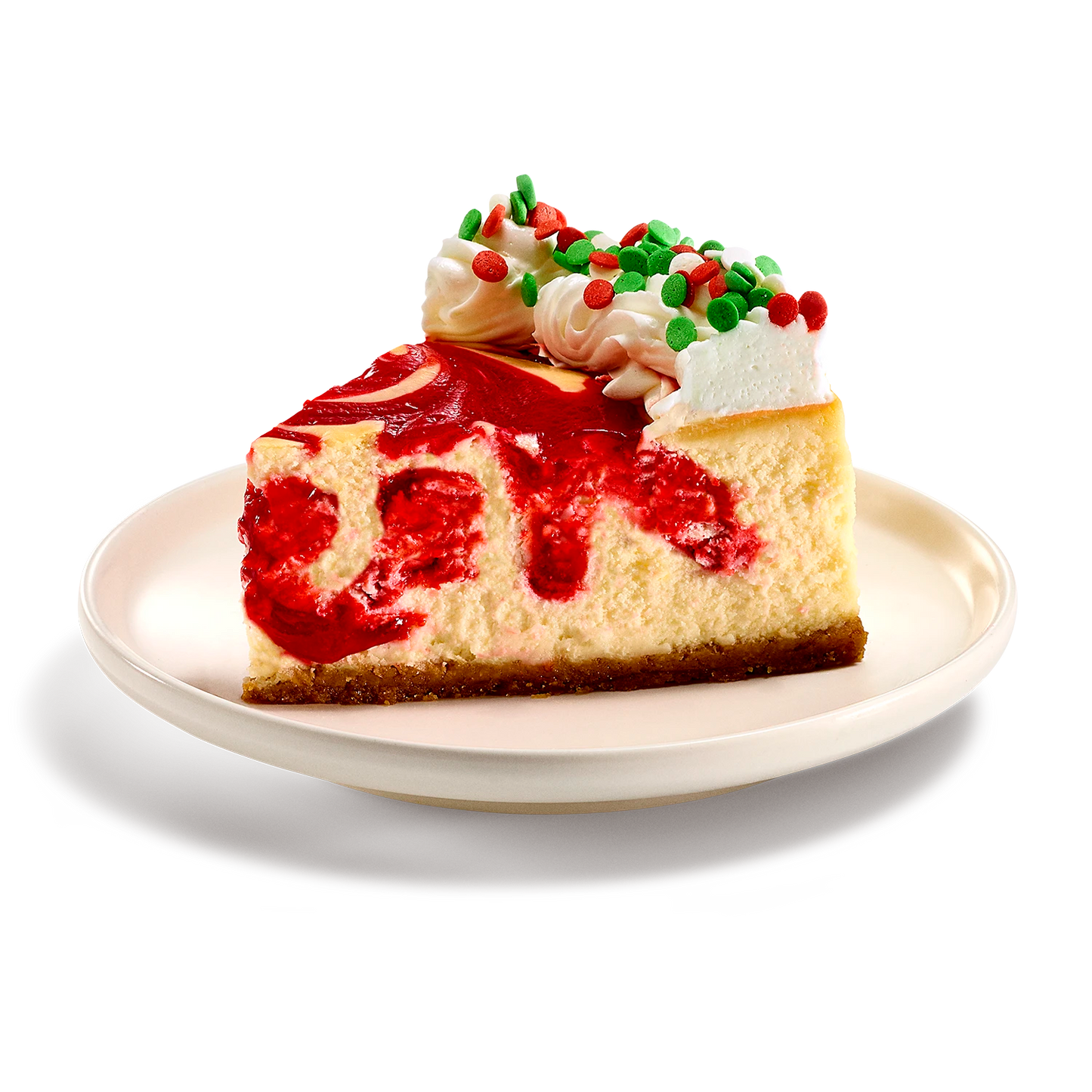 Special Edition Strawberry Christmas Cheesecake