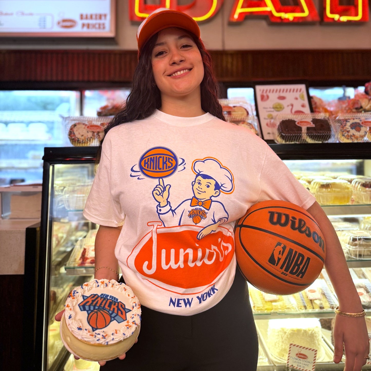 Limited Edition New York Knicks × Junior’s T‑Shirt