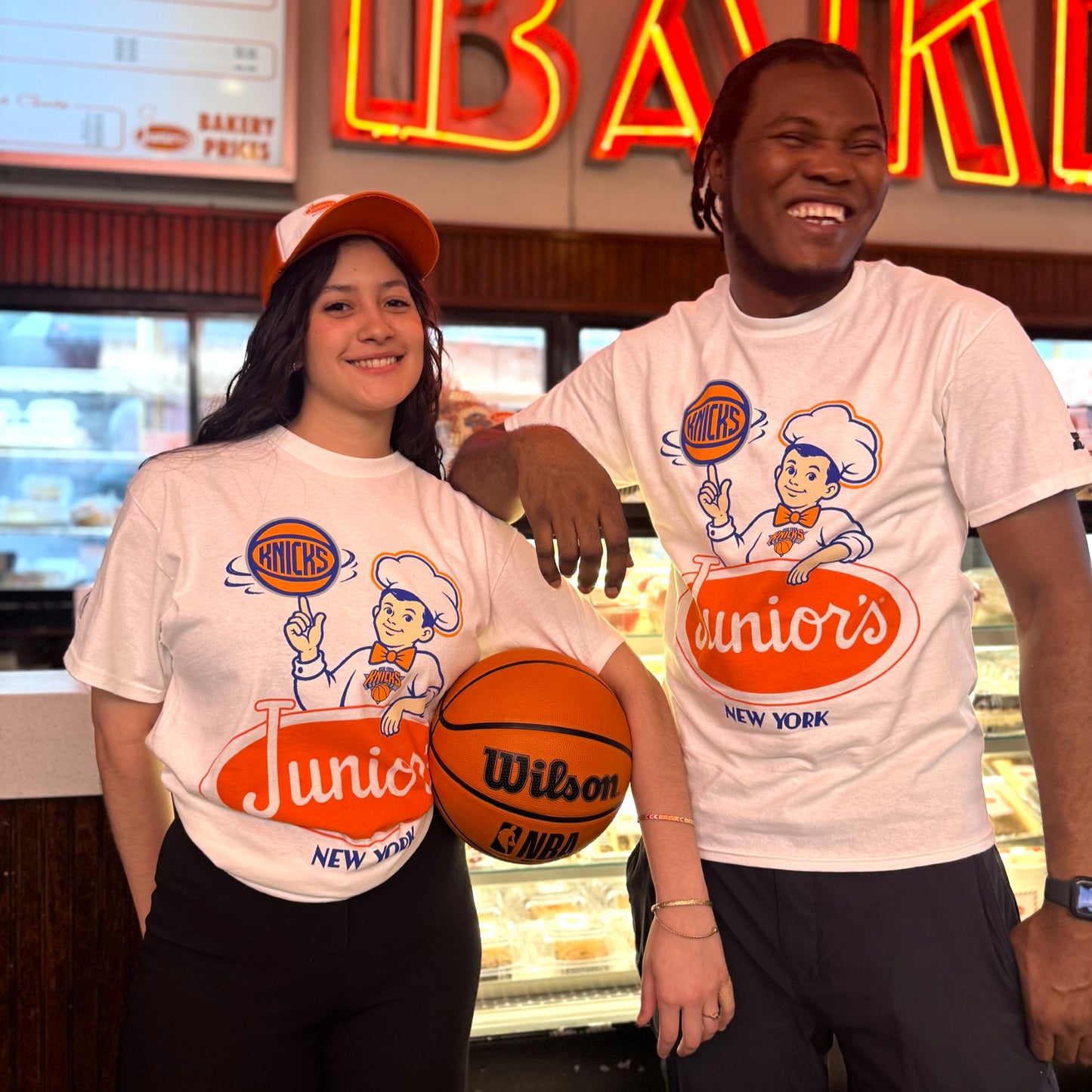 Limited Edition New York Knicks × Junior’s T‑Shirt