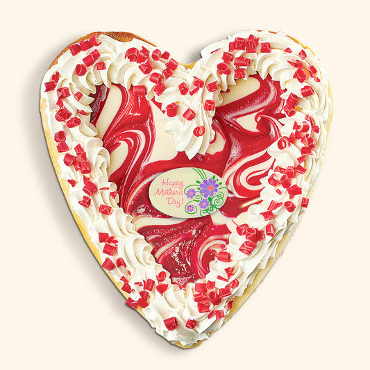 White Chocolate Strawberry Mother's Day Heart