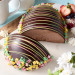 Double Chocolate Covered Easter Egg Cheesecake